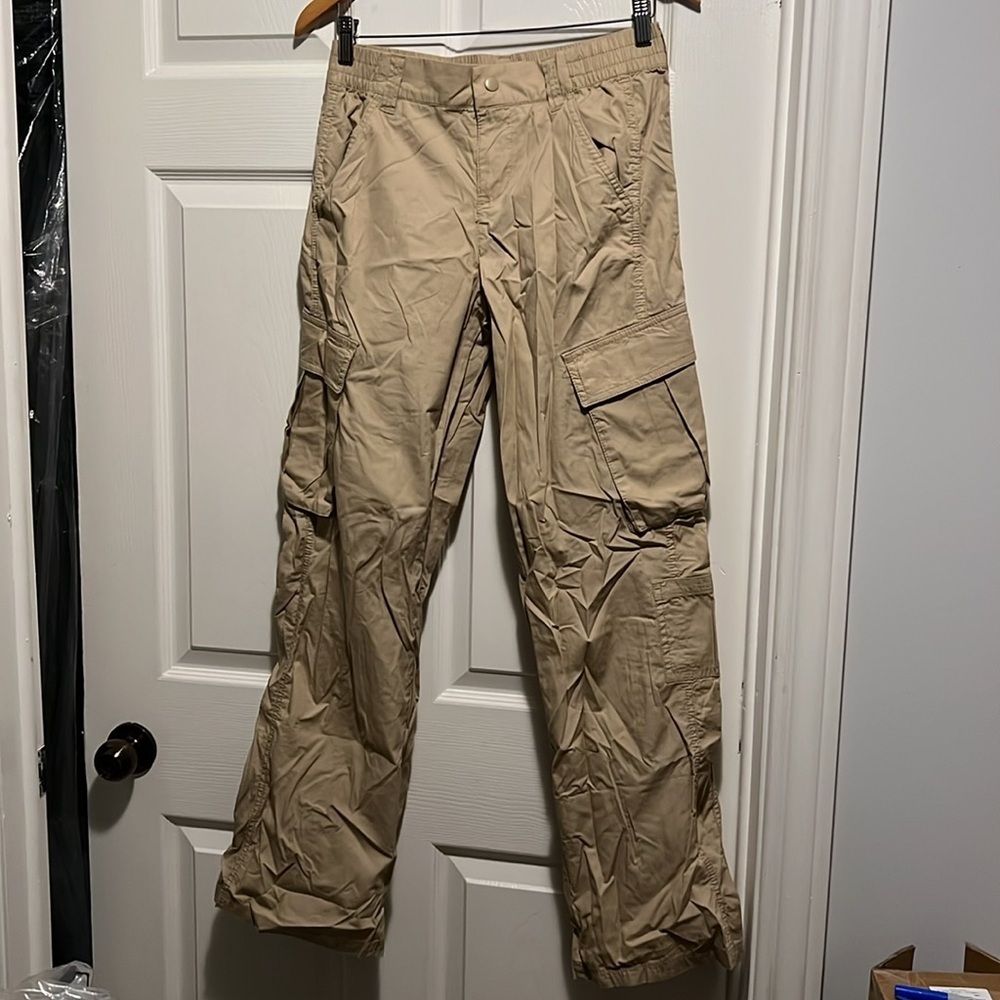 Tan Cargo Pants - Picture 3 of 7